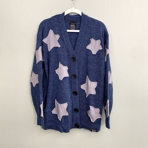 Hot Topic Laika Coraline Cardigan Sweater Stars Oversized Small Whimsigoth